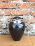 Aluminium Urn - Design 2 - AU 102 black