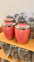 Aluminium Urn - Design 3 - AU 103 orange