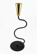 Iron Candle Holder - Black Design - CH 107