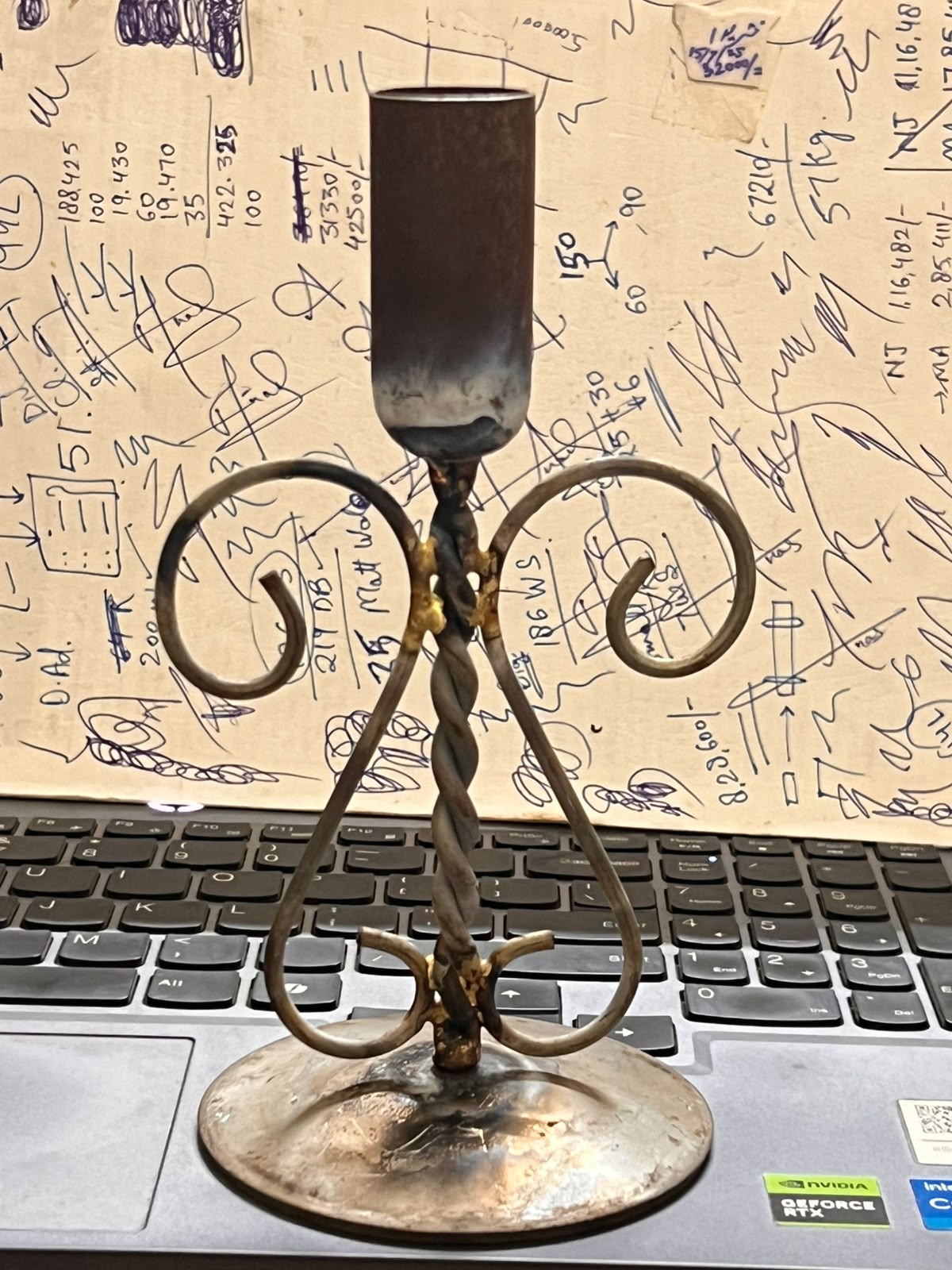 Iron Candle Holder - Classic Design - CH 108